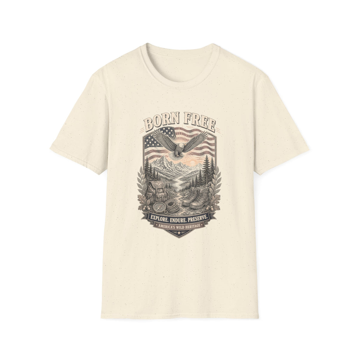 Born Free Eagle T‑Shirt
