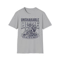 Unshakable Hope T-Shirt — Christian Lion & Cross Faith Tee