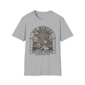 Christian T-Shirt — "His Mercies New Every Morning" Sunrise Cross Tee