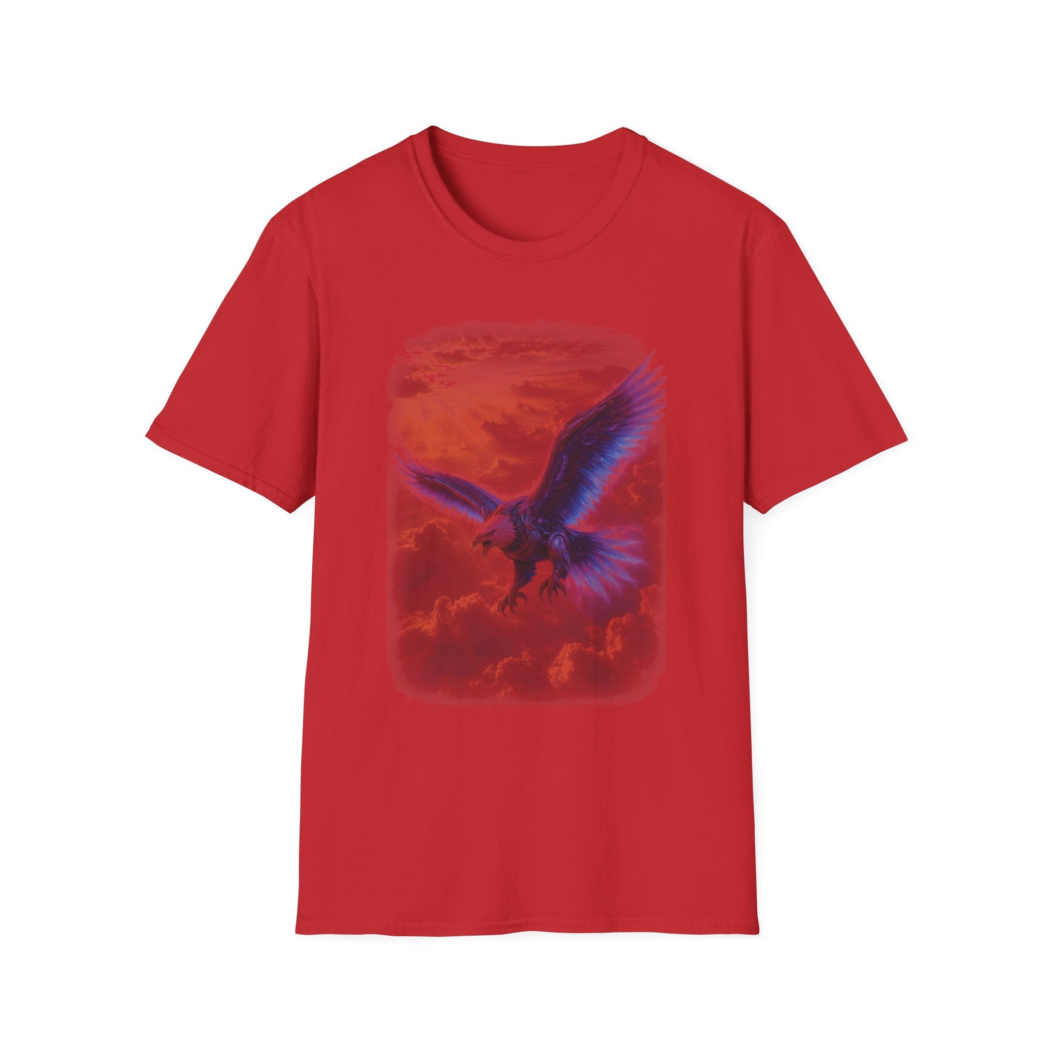 Ethereal Eagle T‑Shirt — Vintage Sky Wings Graphic Tee