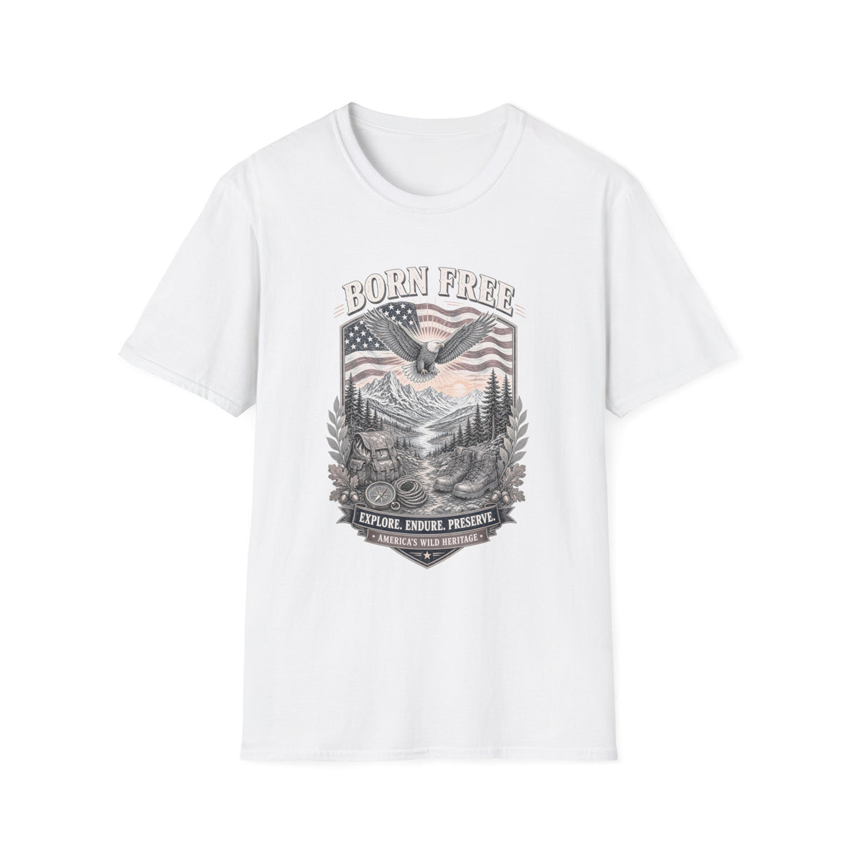 Born Free Eagle T‑Shirt