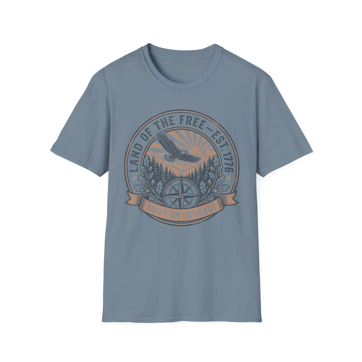 Patriotic Eagle "Land of the Free" T-Shirt