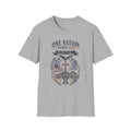 One Nation Under God T-Shirt — Patriotic Christian Flag Tee