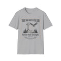 Those Who Hope In The Lord T-Shirt — Christian Cross & Eagle Faith Tee (Isaiah 40:31)