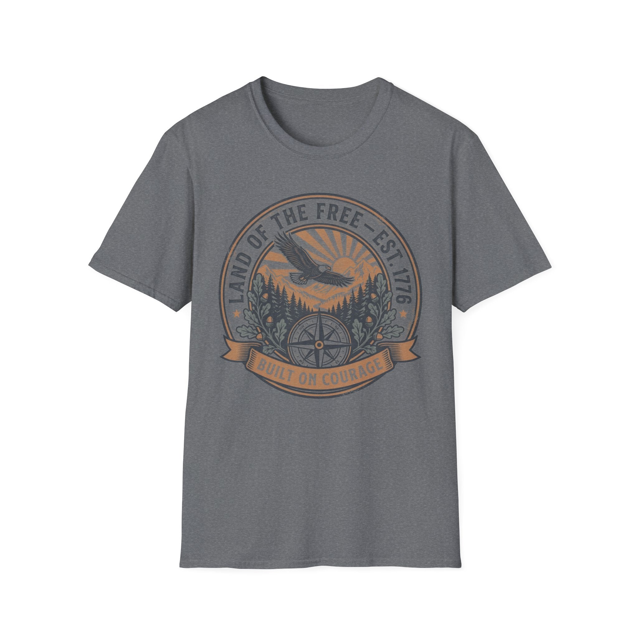 Patriotic Eagle "Land of the Free" T-Shirt