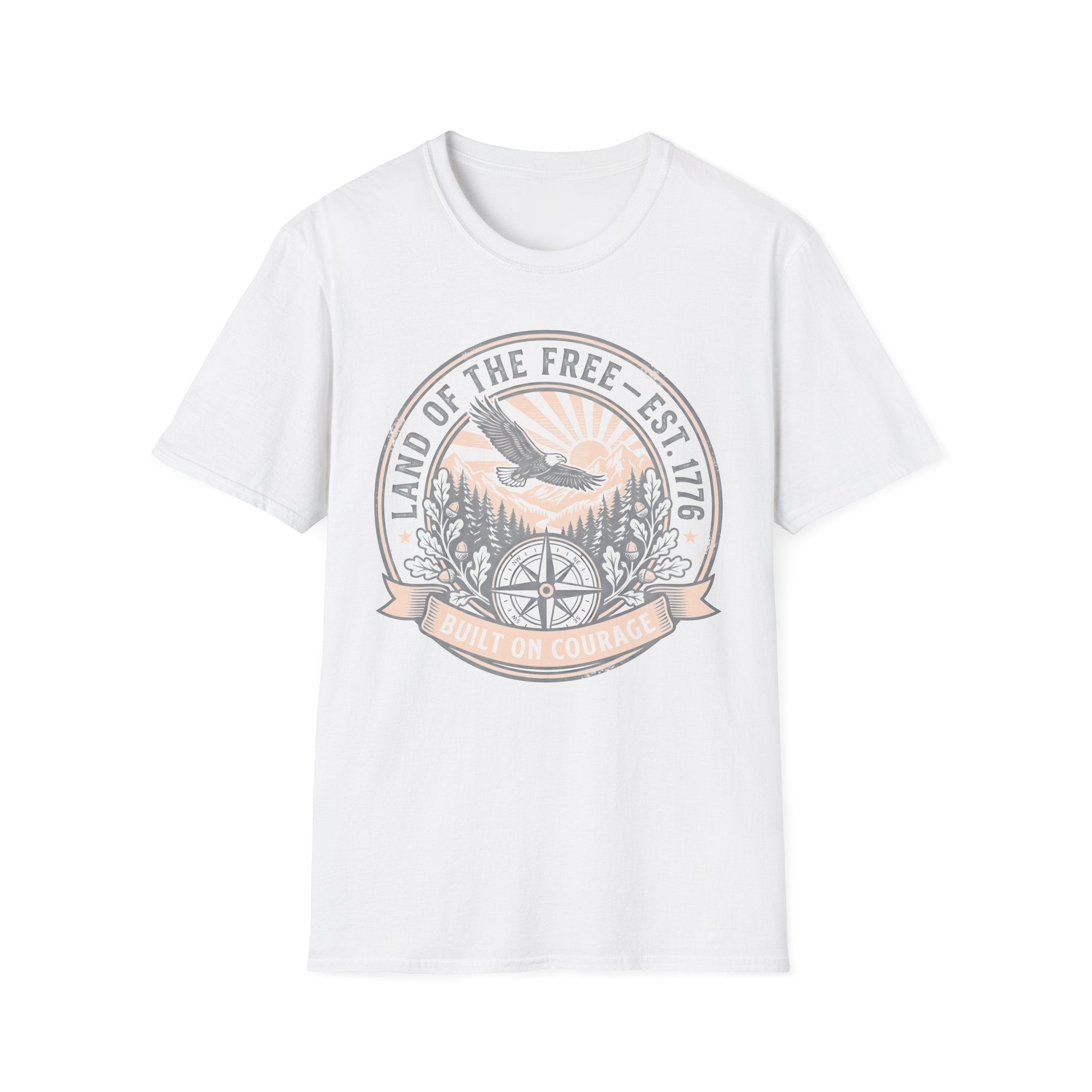 Patriotic Eagle "Land of the Free" T-Shirt