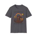 Noah's Ark Kids T‑Shirt — Cute Rainbow Bible Animal Tee