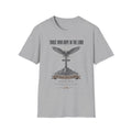 Those Who Hope In The Lord T-Shirt — Christian Faith Eagle & Cross Tee