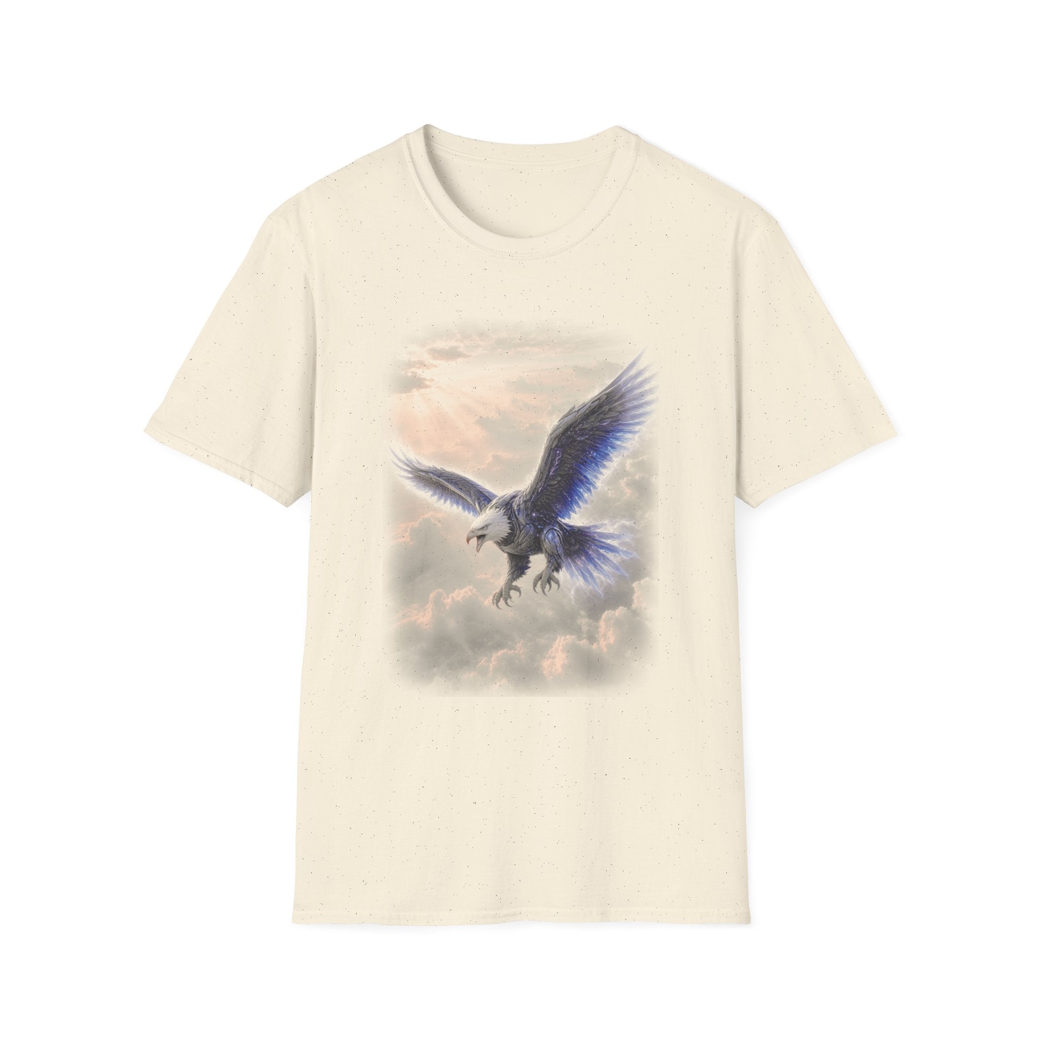 Ethereal Eagle T‑Shirt — Vintage Sky Wings Graphic Tee