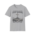 His Mercies Are New Every Morning T-Shirt — Christian Faith Tee (Lamentations 3:22-23)