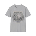 Walking By Faith T-Shirt — "Not by Sight" Christian Faith Graphic Tee
