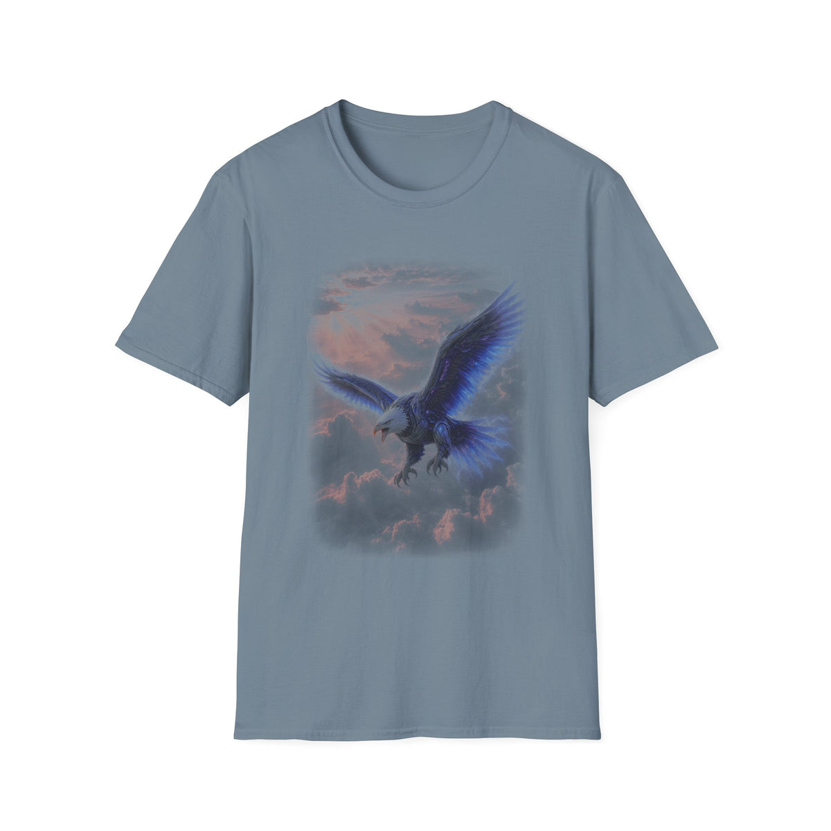 Ethereal Eagle T‑Shirt — Vintage Sky Wings Graphic Tee
