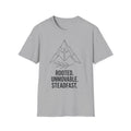 Christian Mountain T-Shirt — "Rooted. Unmovable. Steadfast." Faith Tee