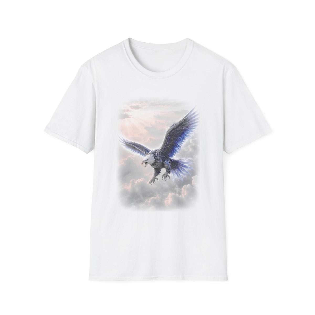 Ethereal Eagle T‑Shirt — Vintage Sky Wings Graphic Tee