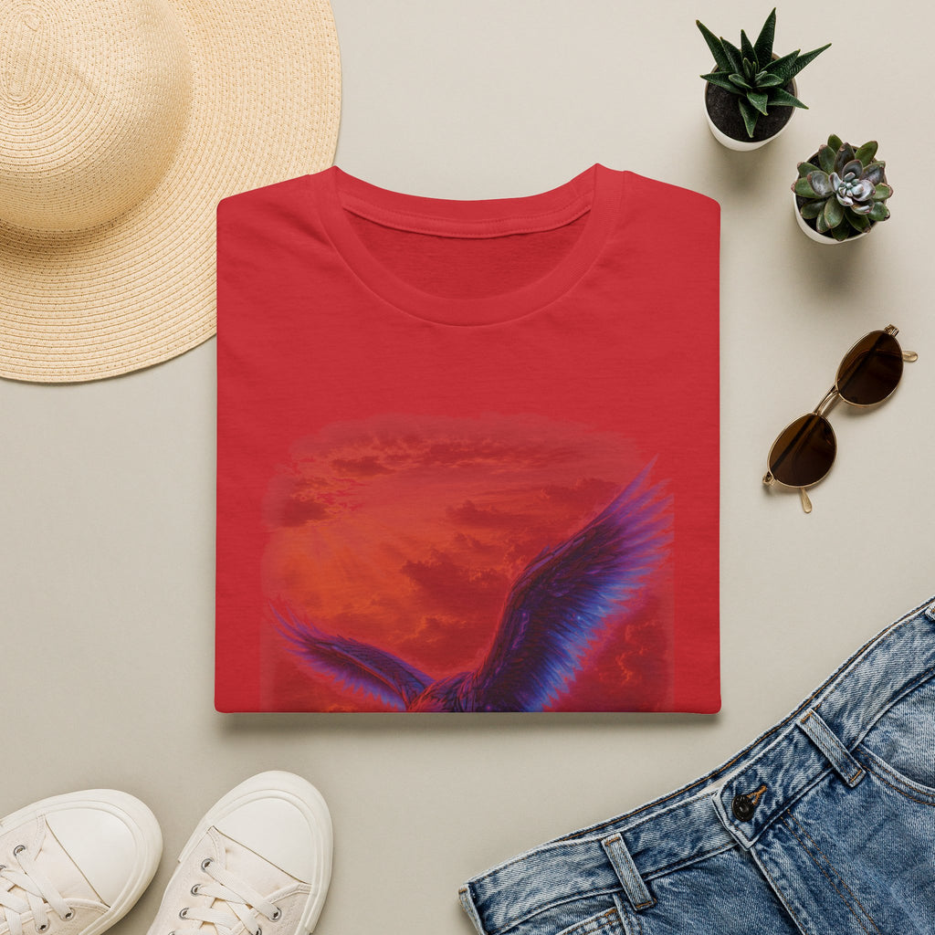 Ethereal Eagle T‑Shirt — Vintage Sky Wings Graphic Tee