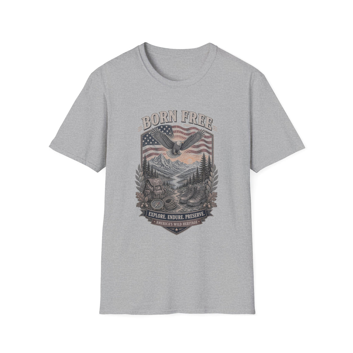 Born Free Eagle T‑Shirt