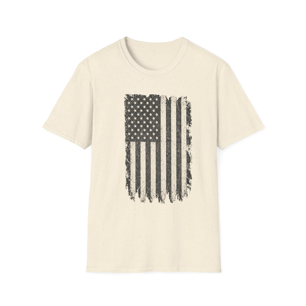 Distressed American Flag T‑Shirt — Vintage Grunge USA Graphic Tee